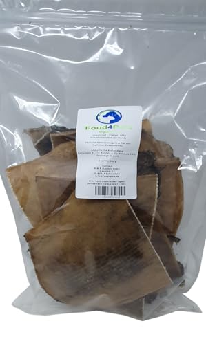 Hirschhaut-Platten – Natürlicher Kauspaß für Hunde, 500 g Packung von Food4Pets