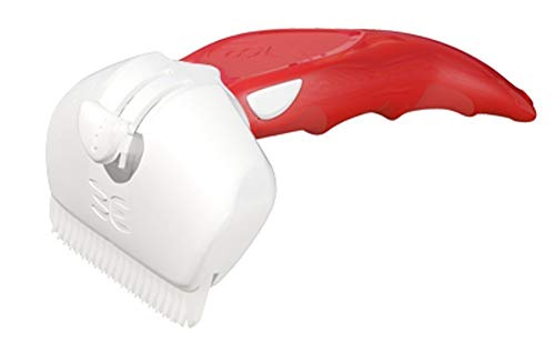Foolee Easee deShedding-Tierbürste, klein, rot Foolee Easee deShedding-Tierbürste, klein, rot von Foolee