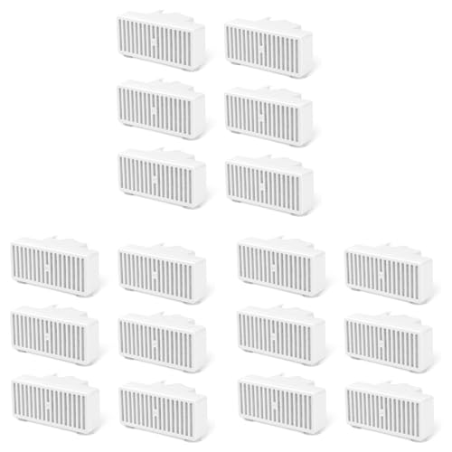 Foollusiie 18X T-F?rmige Filter, Ersatzfilter f¨¹r Trinkbrunnen f¨¹r Haustiere, Nachf¨¹llpackung f¨¹r Mini und Swan Pet Trinkbrunnen B von Foollusiie
