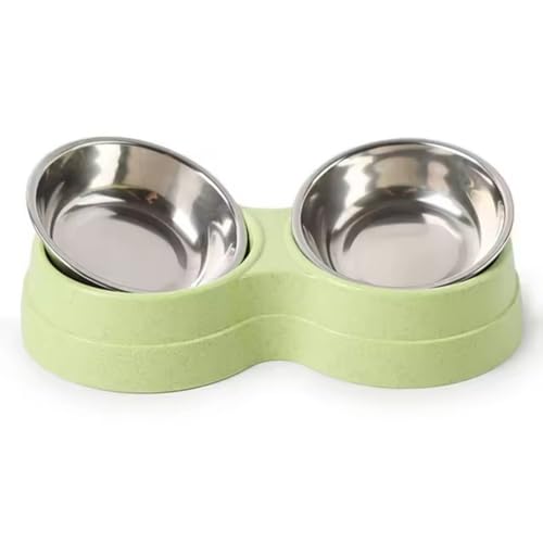 Foollusiie Doppelte Futtern?pfe f¨¹r Haustiere, Wasserspender, Edelstahl, Trinknapf, Futterspender f¨¹r Katzen und Welpen, Futterzubeh?r f¨¹r Hunde, Gr¨¹n Foollusiie Doppelte Futtern?pfe f¨¹r Haustiere, Wasserspender, Edelstahl, Trinknapf, Futterspender f¨¹r Katzen und Welpen, Futterzubeh?r f¨¹r Hunde, Gr¨¹n von Foollusiie