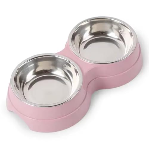 Foollusiie Doppelte Futtern?pfe f¨¹r Haustiere, Wasserspender, Edelstahl, Trinknapf, Futterspender f¨¹r Katzen und Welpen, Futterzubeh?r f¨¹r Hunde, Rosa Foollusiie Doppelte Futtern?pfe f¨¹r Haustiere, Wasserspender, Edelstahl, Trinknapf, Futterspender f¨¹r Katzen und Welpen, Futterzubeh?r f¨¹r Hunde, Rosa von Foollusiie
