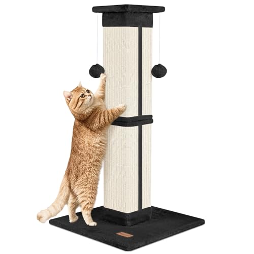 Fopetfy Katzenkratzbaum 83,8 cm für Indoor Katzen, Hoher Katzenkratzbaum Schwarz Fopetfy Katzenkratzbaum 83,8 cm für Indoor Katzen, Hoher Katzenkratzbaum Schwarz von Fopetfy