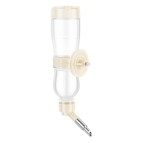 Foppla Vogel-Wasserspender, automatischer Papageien-Wasserspender mit 3,7 cm langem Kupferauslauf oben, Füllung, Vogeltränke für den Außenbereich (240 ml) von Foppla