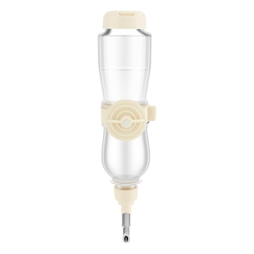 Foppla Vogel-Wasserspender, automatischer Papageien-Wasserspender mit 3,7 cm langem Kupferauslauf oben, Füllung, Vogeltränke für den Außenbereich (500 ml) von Foppla