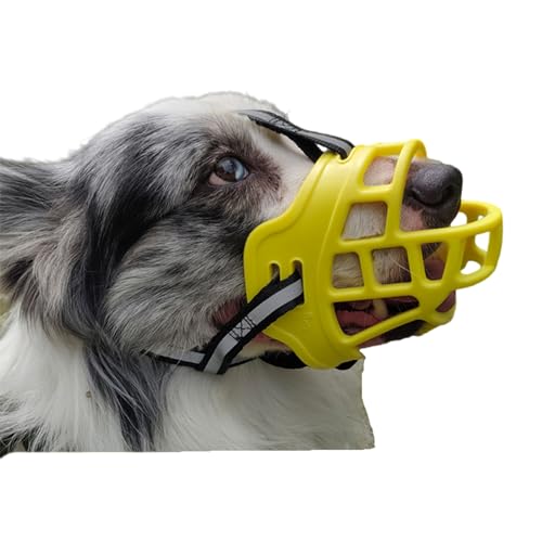 Korbmaulkorb FüR Hunde,Korb Hund MaulköRbe,Hundemaulkorb Aus Kunststoff,Hunde KöNnen Hecheln,Trinken,Verstellbarer Schlaufe,Reibt Oder Scheuert Nicht Der,Verhindert BeißEn,Bellen Und Kauen Korbmaulkorb FüR Hunde,Korb Hund MaulköRbe,Hundemaulkorb Aus Kunststoff,Hunde KöNnen Hecheln,Trinken,Verstellbarer Schlaufe,Reibt Oder Scheuert Nicht Der,Verhindert BeißEn,Bellen Und Kauen von ForceRoute