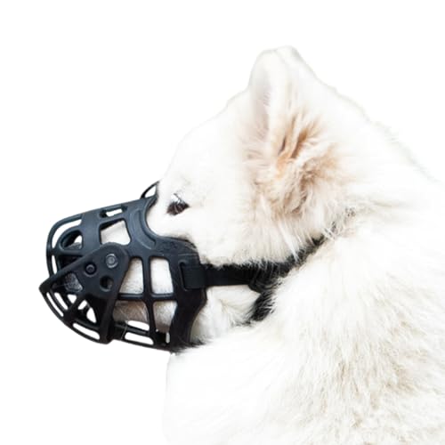 Maulkorb FüR GroßE Hunde,GroßEn Hund Verstellbarer Maulkorb,Atmungsaktive Gesichtsmaske FüR Hunde,öFfnung Vorne,KöNnen Hecheln,Fressen Und Trinken,Verstellbarer Schlaufe,FüR Gegen Bellen Maulkorb FüR GroßE Hunde,GroßEn Hund Verstellbarer Maulkorb,Atmungsaktive Gesichtsmaske FüR Hunde,öFfnung Vorne,KöNnen Hecheln,Fressen Und Trinken,Verstellbarer Schlaufe,FüR Gegen Bellen von ForceRoute