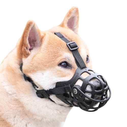 Maulkorb FüR Hunde,GroßEn Hund Verstellbarer Maulkorb,Atmungsaktive Gesichtsmaske FüR Hunde,Weich,öFfnung Vorne,Hunde KöNnen Hecheln Und Trinken,Verstellbarer Schlaufe,Verhindert BeißEn Maulkorb FüR Hunde,GroßEn Hund Verstellbarer Maulkorb,Atmungsaktive Gesichtsmaske FüR Hunde,Weich,öFfnung Vorne,Hunde KöNnen Hecheln Und Trinken,Verstellbarer Schlaufe,Verhindert BeißEn von ForceRoute