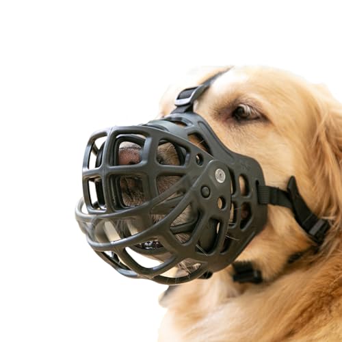 Maulkorb Hund,Korbmaulkorb FüR Hunde,Atmungsaktive Gesichtsmaske FüR Hunde,Hunde KöNnen Hecheln,Fressen Und Trinken,Verstellbarer Schlaufe,Rundum Abdeckung,Fressen,Fellpflege,BeißEn,Kauen Maulkorb Hund,Korbmaulkorb FüR Hunde,Atmungsaktive Gesichtsmaske FüR Hunde,Hunde KöNnen Hecheln,Fressen Und Trinken,Verstellbarer Schlaufe,Rundum Abdeckung,Fressen,Fellpflege,BeißEn,Kauen von ForceRoute