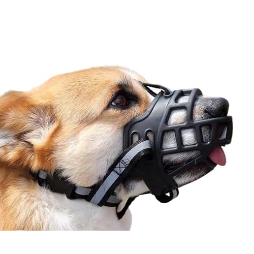 Maulkorb Mittlere Hunde,Fressschutz Hund,Langlebige Und Weich Maulkorb Kleine Hunde,Mit Verstellbaren Riemen,Atmungsaktiver Rundum-Abdeckung des,Um Schlechten Gewohnheiten Wirksam Vorzubeugen Maulkorb Mittlere Hunde,Fressschutz Hund,Langlebige Und Weich Maulkorb Kleine Hunde,Mit Verstellbaren Riemen,Atmungsaktiver Rundum-Abdeckung des,Um Schlechten Gewohnheiten Wirksam Vorzubeugen von ForceRoute