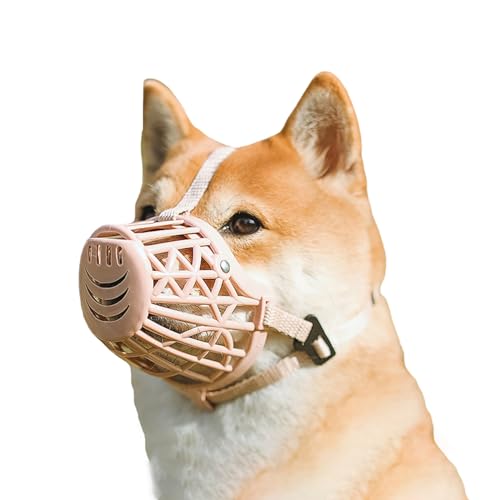 Weicher Netzmaulkorb,Atmungsaktive Gesichtsmaske FüR Hunde,Hundemaulkorb Aus Kunststoff,KöNnen Hecheln,Fressen Und Trinken,Gepolstert,Atmungsaktiver,Verstellbarer Schlaufe,Gegen Fressen Weicher Netzmaulkorb,Atmungsaktive Gesichtsmaske FüR Hunde,Hundemaulkorb Aus Kunststoff,KöNnen Hecheln,Fressen Und Trinken,Gepolstert,Atmungsaktiver,Verstellbarer Schlaufe,Gegen Fressen von ForceRoute