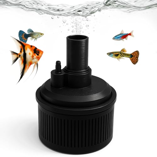 Forest Aquatics Luftbetriebener Schwammfilter für Aquarien, Garnelen und Aquarien, Schwarz von Forest Aquatics