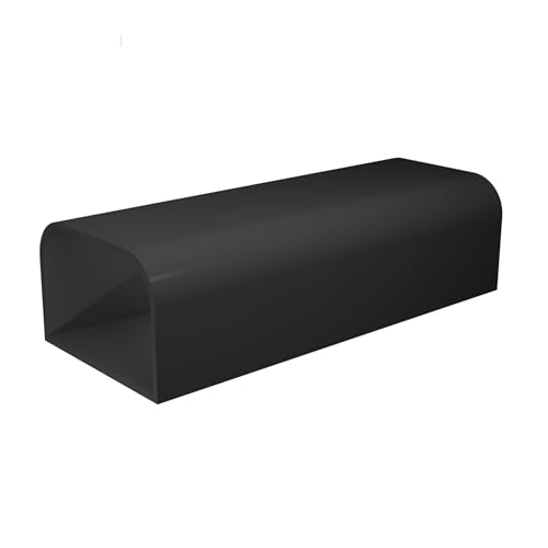 Forest Aquatics Pleco Höhle - Zuchtunterstand für Plecos, Garnelen & Krebse - 3 x 4,5 x 11 cm (Grau) von Forest Aquatics