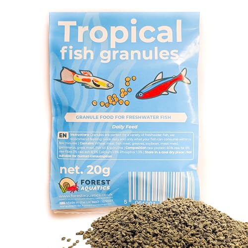 Forest Aquatics Tropisches Fisch-Granulat (20 g) von Forest Aquatics