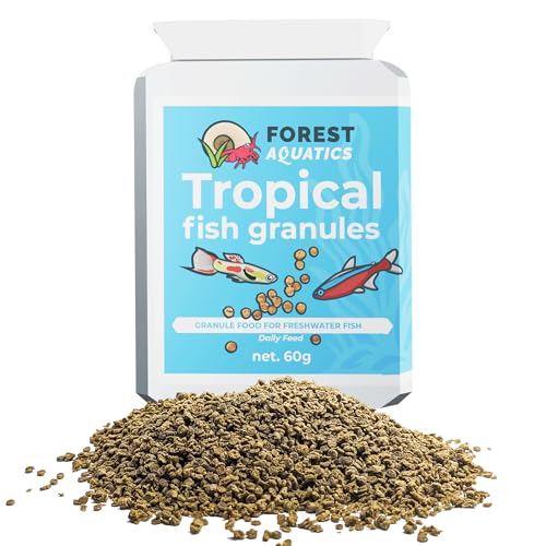 Forest Aquatics Tropisches Fisch-Granulat (60 g) von Forest Aquatics