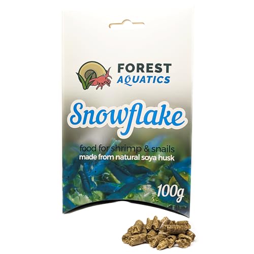 Schneeflockenfutter für Kirschgarnelen und alle Bodenbewohner (100 g) von Forest Aquatics