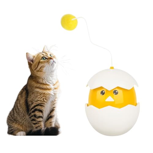 Interaktives Katzenspielzeug Tumbler mit austauschbaren Stäbchen – Indoor-Kauspiel mit simulierten Vogelgeräuschen für Spaß und Bewegung Interaktives Katzenspielzeug Tumbler mit austauschbaren Stäbchen – Indoor-Kauspiel mit simulierten Vogelgeräuschen für Spaß und Bewegung von ForgeAgo