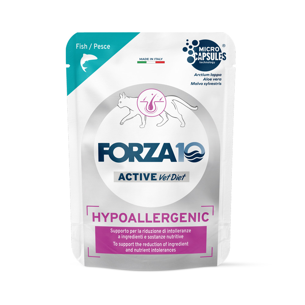 Forza 10 Hypoallergenic Active Vet Diet für Katzen 12 x 80 g - Fisch von Forza10 Active Line Cat