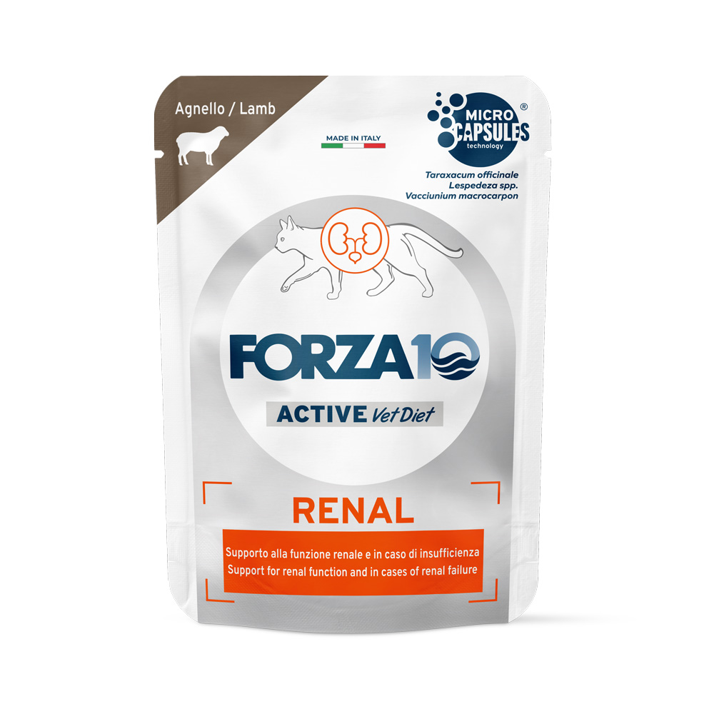 Forza 10 Renal Active Vet Diet für Katzen 12 x 80 g - Lamm von Forza10 Active Line Cat