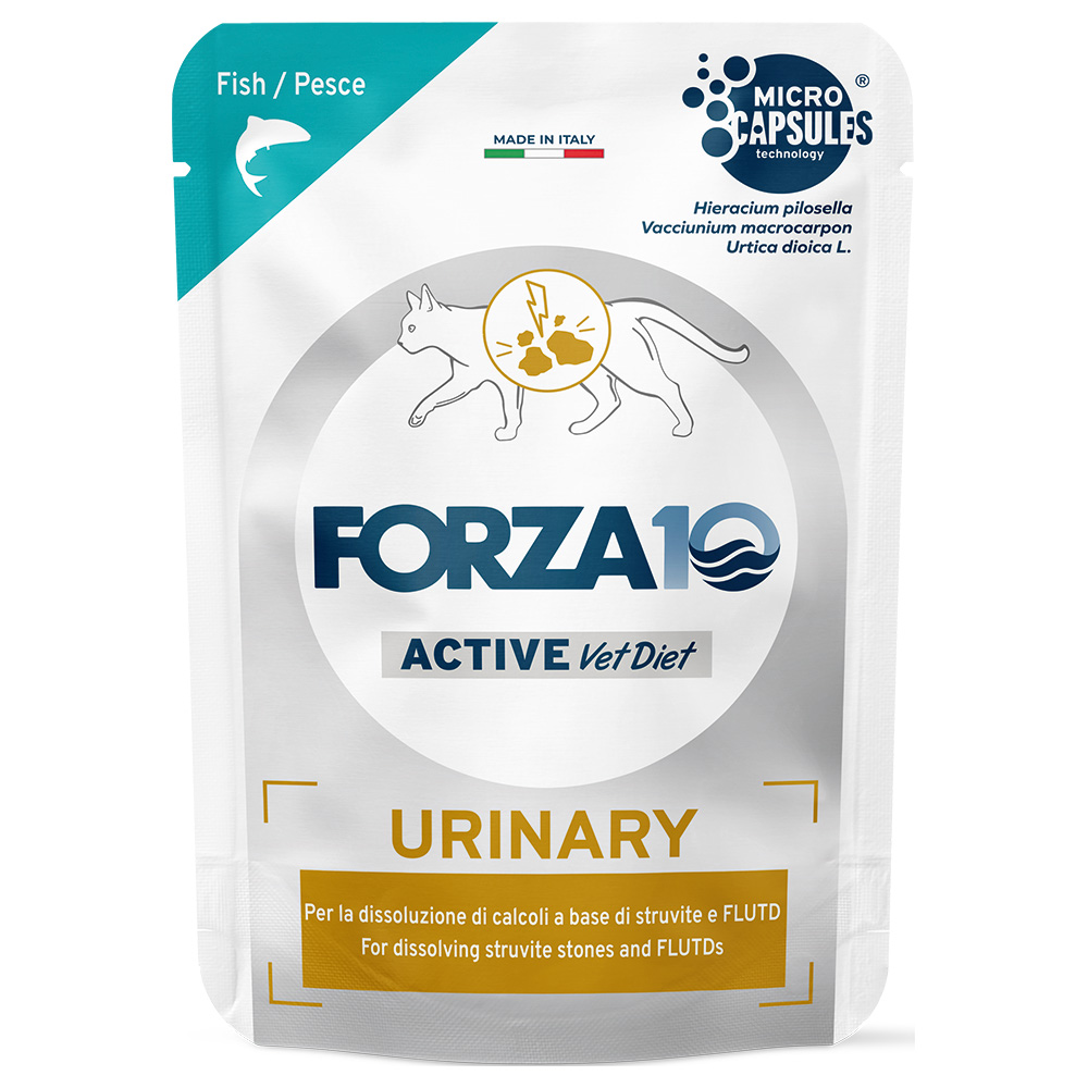 Forza 10 Urinary Active Vet Diet für Katzen 12 x 80 g - Fisch von Forza10 Active Line Cat