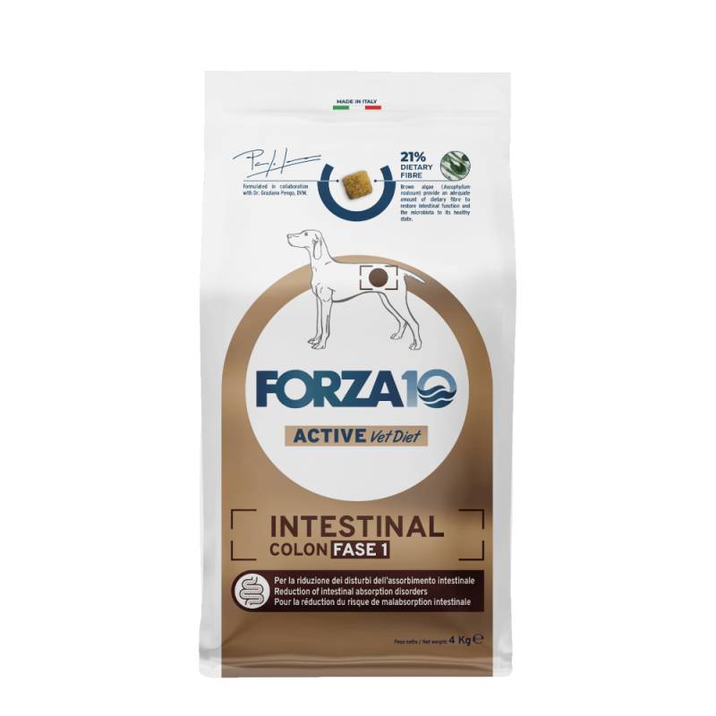 2 x 1,5 kg / 4 kg / 10 kg Forza 10 Active Line zum Sonderpreis! - Intestinal Colon Phase 1 (2 x 4 kg) von Forza10 Active Line Dog