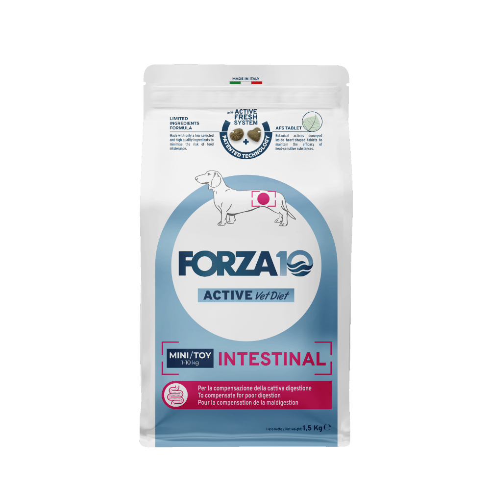 2 x 1,5 kg / 4 kg / 10 kg Forza 10 Active Line zum Sonderpreis! - Mini/Toy Intestinal (2 x 1,5 kg) von Forza10 Active Line Dog