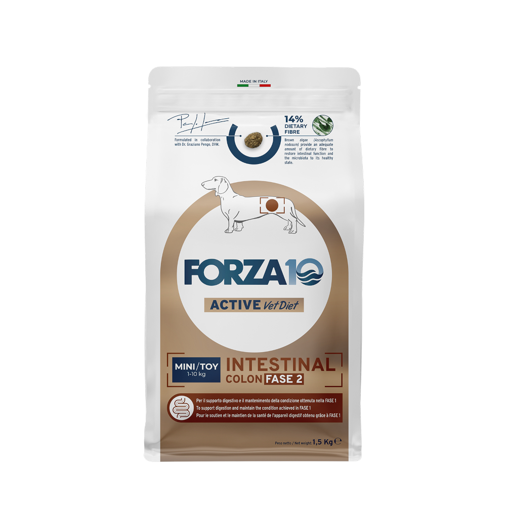 2 x 1,5 kg / 4 kg / 10 kg Forza 10 Active Line zum Sonderpreis! - Mini/Toy Intestinal Colon Phase 2 (2 x 1,5 kg) von Forza10 Active Line Dog