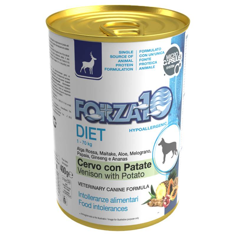 Forza 10 Diet Low Grain 6 x 400 g - Wild & Kartoffeln von Forza10 Diet Dog