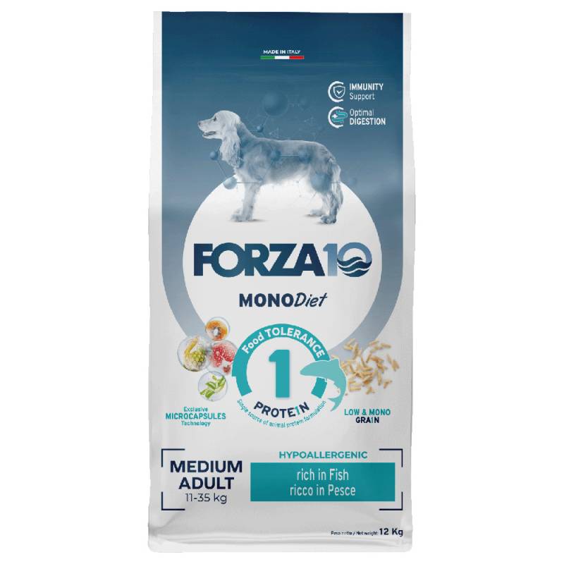 Forza 10 Medium Diet mit Fisch - 12 kg von Forza10 Diet Dog