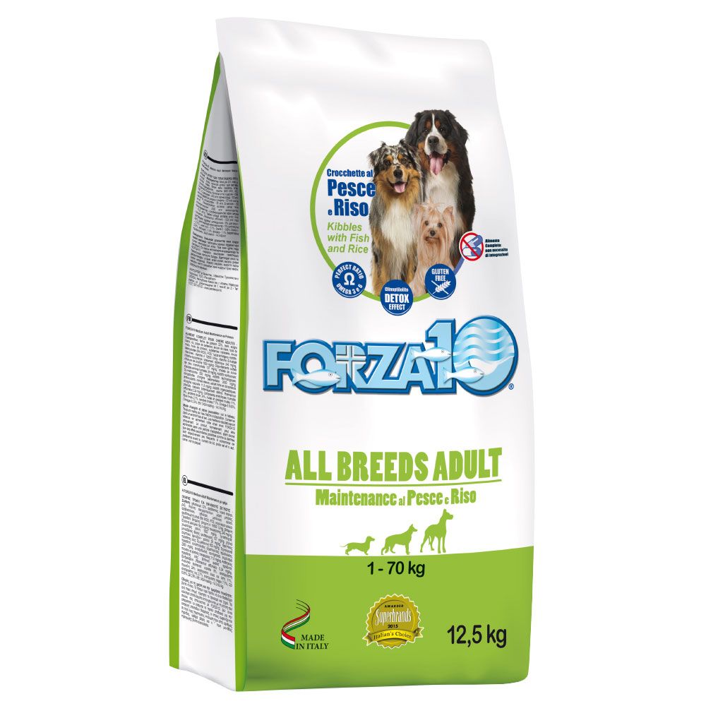 Forza 10 All Breeds Maintenance Fisch & Reis - 12,5 kg von Forza10 Maintenance Dog
