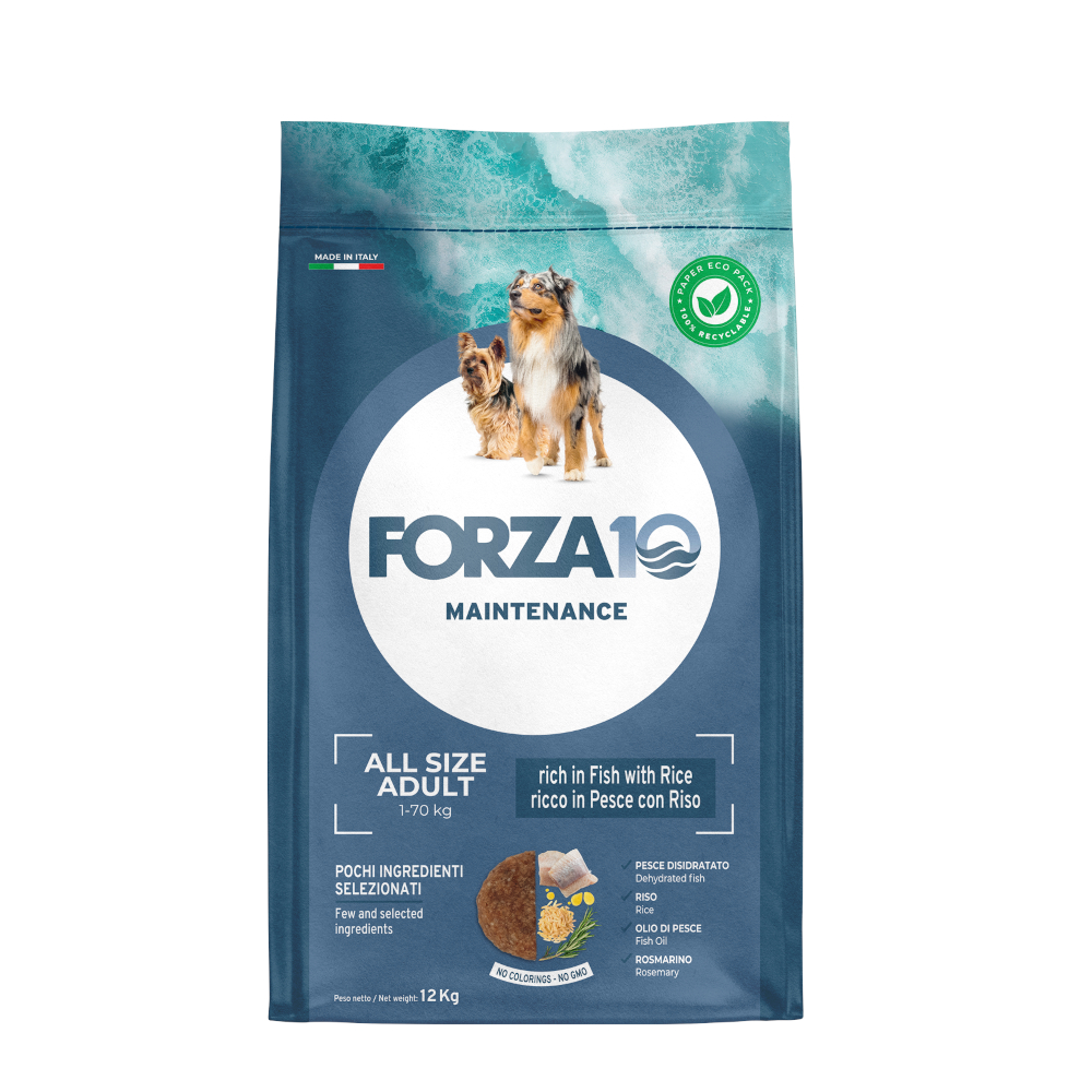 Forza 10 All Breeds Maintenance Fisch & Reis - Sparpaket: 2 x 12 kg Forza 10 All Breeds Maintenance Fisch & Reis - Sparpaket: 2 x 12 kg von Forza10 Maintenance Dog