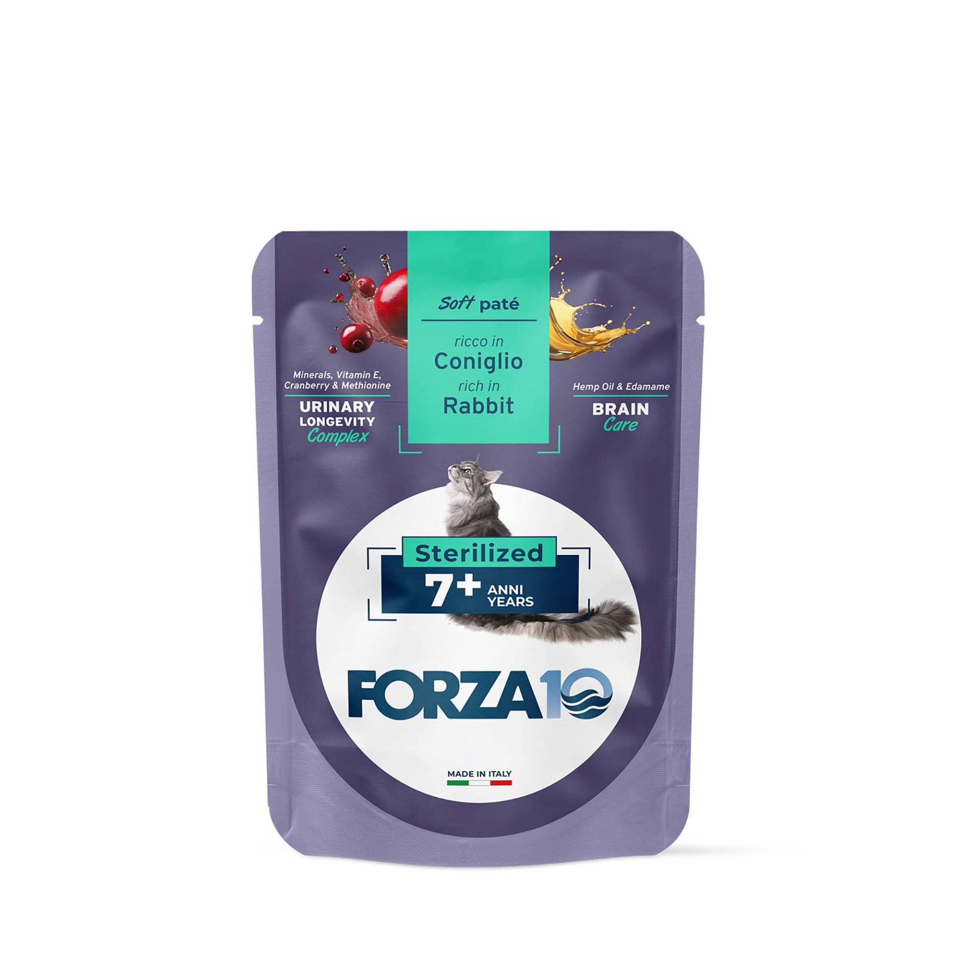 BOTANICAT FORZA10 Soft Paste Sterilized 7+ Years - Reich an Lachs (24 x 80 g) von Forza10