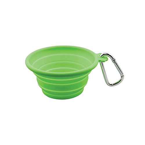 FouFou Dog 60222 Collapsible Bowls S Lime Green Hund Und Katze Schüssel von FouFou Dog