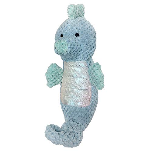 FouFou Dog 87002 Under The Sea Knotted Toy Small - Seahorse Hundespielzeug von FOUFIT