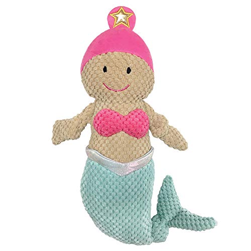 FouFou Dog 87003 Under The Sea Knotted Toy Large - Mermaid Hundespielzeug von FOUFIT