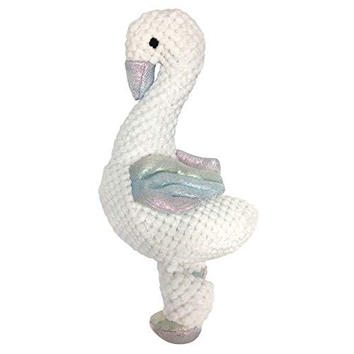 FouFou Dog 87004 Under The Sea Knotted Toy Large - Swan Hundespielzeug von FouFou Dog