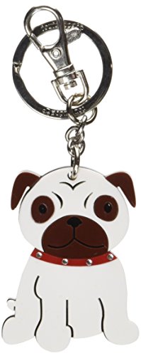 FouFou Dog 92662 Keychain Pug Geschenkidee Schlüsselbund von FouFou Dog