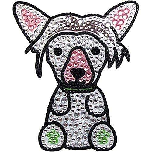 FouFou Dog 92954 Rhinestone Stickers Chinese Crested Geschenkidee Aufkleber von FouFou Dog