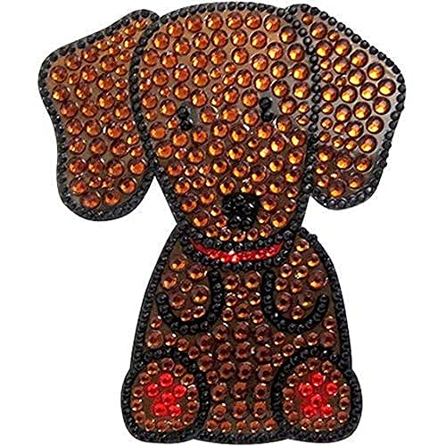 FouFou Dog 92955 Rhinestone Stickers Dachshund Geschenkidee Aufkleber von FouFou Dog