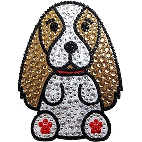 FouFou Dog 92959 Rhinestone Stickers King Charles Spaniel Geschenkidee Aufkleber von FouFou Dog