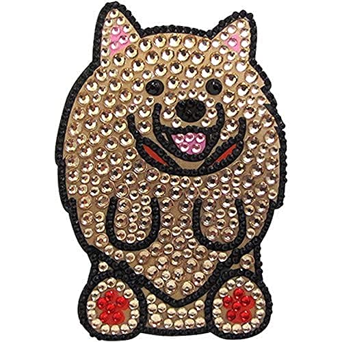 FouFou Dog 92963 Rhinestone Stickers Pomeranian Geschenkidee Aufkleber von FouFou Dog