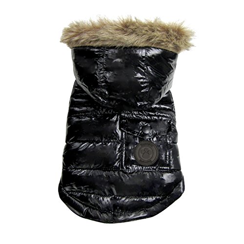 FouFou Dog FFD 61073 2016 Winter Coat Hundemantel, S, schwarz FouFou Dog FFD 61073 2016 Winter Coat Hundemantel, S, schwarz von FouFou Dog