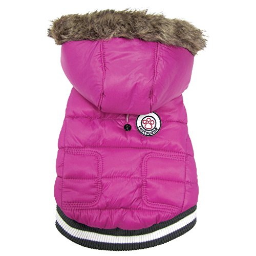 FouFou Dog FFD 62540 Expedition Parka Hundemantel, XXL, rosa von FouFou Dog