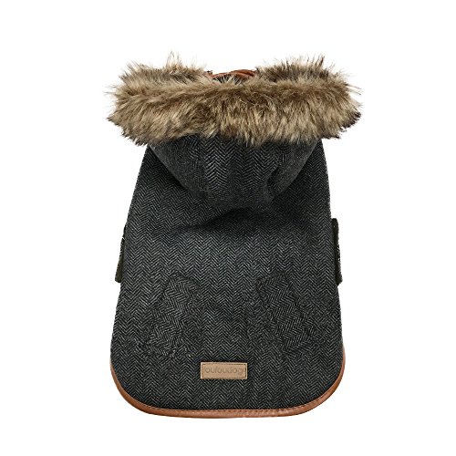 FouFou Dog FFD 63041 Chelsea Coat Hundemantel, S, schwarz FouFou Dog FFD 63041 Chelsea Coat Hundemantel, S, schwarz von FouFou Dog
