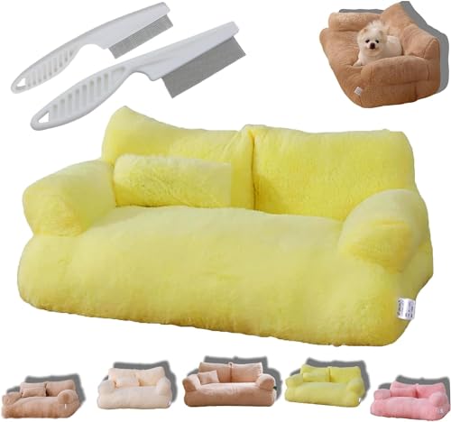 Hundebett cord Beruhigendes Haustiersofa, beruhigendes Hundebett, flauschiges Plüsch-Haustiersofa, großes orthopädisches Hundebett aus Memory-Schaum, mit abnehmbarem, waschbarem Bezug(D,Large(30*20*11 Hundebett cord Beruhigendes Haustiersofa, beruhigendes Hundebett, flauschiges Plüsch-Haustiersofa, großes orthopädisches Hundebett aus Memory-Schaum, mit abnehmbarem, waschbarem Bezug(D,Large(30*20*11 von FouncY