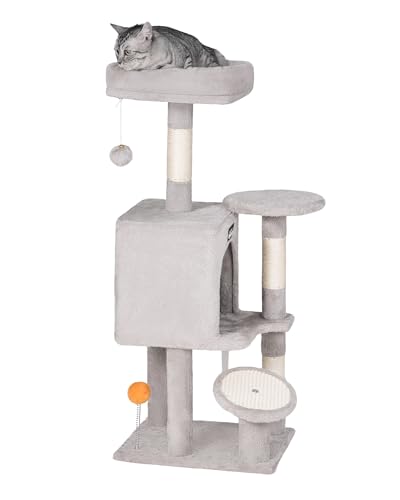 FourFurPets Kratzbaum Hellgrau 111PMJB06W01 von FourFurPets