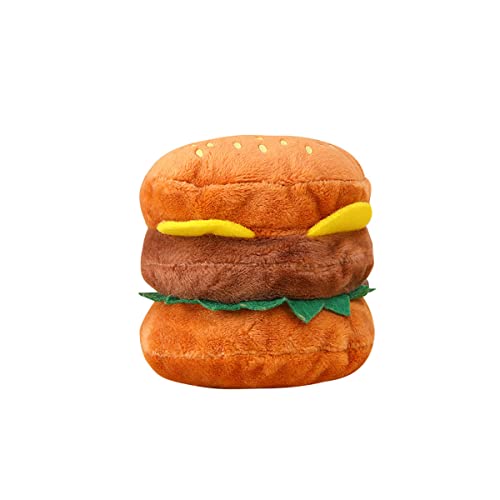 Fouriding Burger Plüsch Hundespielzeug 3 Packs, Spaß Interessantes Hundespielzeug Weich Quietschend Kauen Spielen Schnelles Essen Interaktives Spielzeug Fouriding Burger Plüsch Hundespielzeug 3 Packs, Spaß Interessantes Hundespielzeug Weich Quietschend Kauen Spielen Schnelles Essen Interaktives Spielzeug von Fouriding