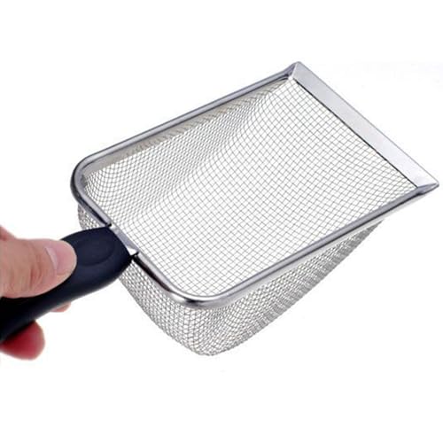 Katzenschaufel für Katzentoilette - Metallstreuschaufel Kotschaufel Katzenschaufel - Ergonomische Antihaft-Schaufel zum Kotsieben, Katzenklo Katzenschaufel für Katzentoilette - Metallstreuschaufel Kotschaufel Katzenschaufel - Ergonomische Antihaft-Schaufel zum Kotsieben, Katzenklo von Fovolat