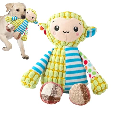 Foway Hundeplüschspielzeug mit Quietscher, Haustierplüschspielzeug mit Geräusch - Beißspielzeug für Hunde mit Cartoon-Tier,Interaktives Apportierspiel, Hundeübungsspielzeug für kleine und mittelgroße Foway Hundeplüschspielzeug mit Quietscher, Haustierplüschspielzeug mit Geräusch - Beißspielzeug für Hunde mit Cartoon-Tier,Interaktives Apportierspiel, Hundeübungsspielzeug für kleine und mittelgroße von Foway