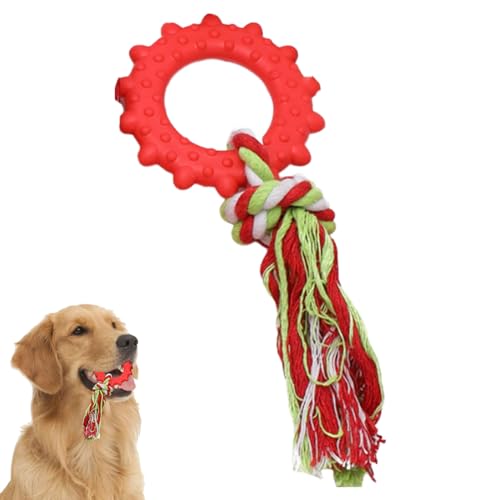 Foway Hundeseil-Kauspielzeug,Mundpflege-Kauseil für Hunde | Weiches Hundespielzeug, zahnendes Haustierspielzeug, Welpenspielzeug in Lebensmittelqualität für Hunde, Welpen, zum Spielen von Foway