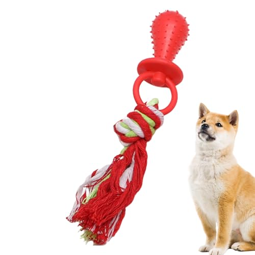 Foway Hundeseil-Kauspielzeug | Mundpflege-Kauspielzeug für kleine Hunde - Weiches Hundespielzeug, zahnendes Haustierspielzeug, Welpenspielzeug in Lebensmittelqualität für Hunde, Welpen, zum Spielen von Foway